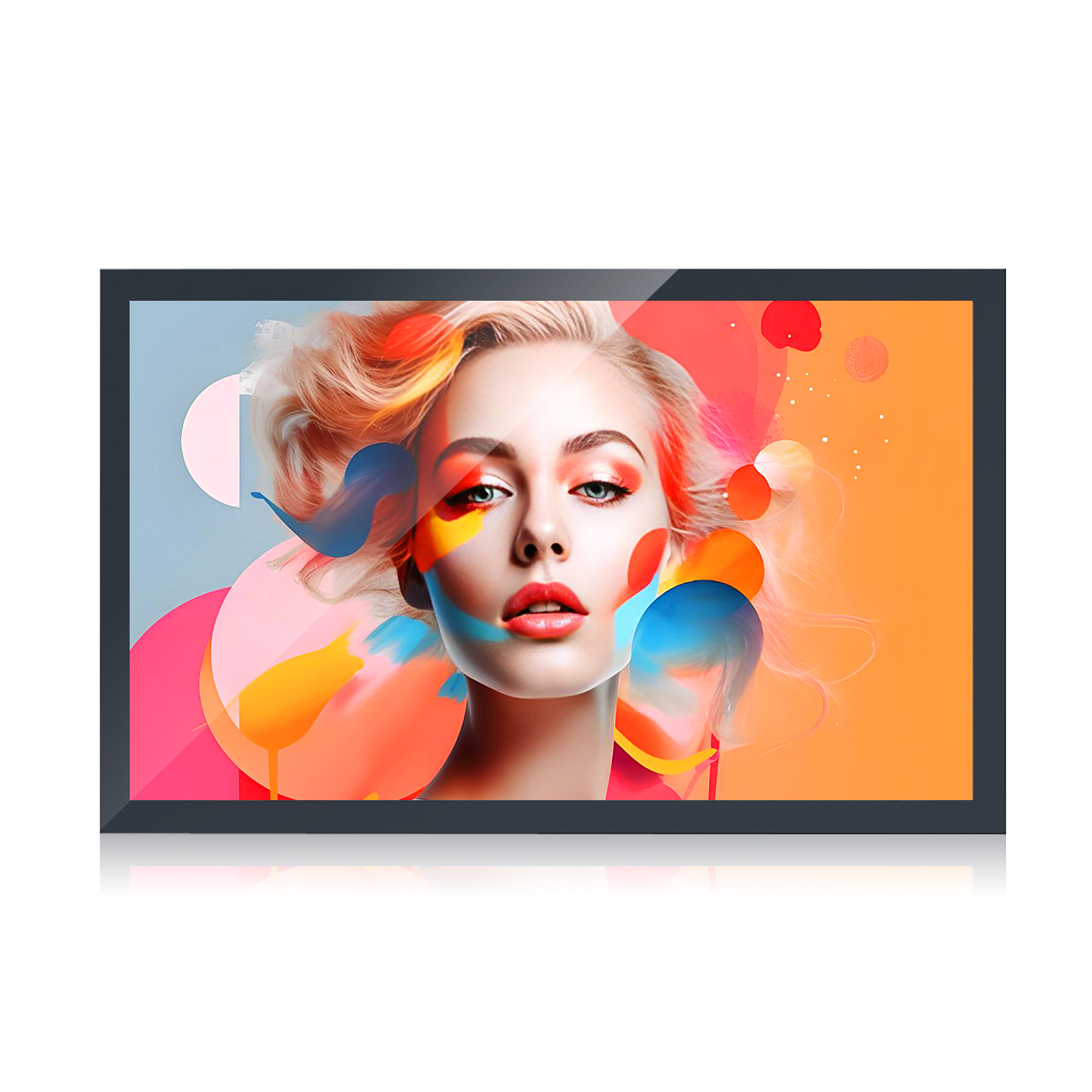 Wall Mount Outdoor Waterproof 4000nits Ultra-thin LCD Screen Advertising Display