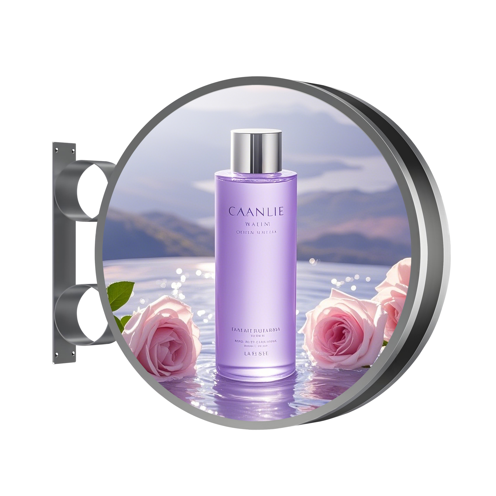 New Waterproof Double screen outdoor 3d fan hologram advertising display for res