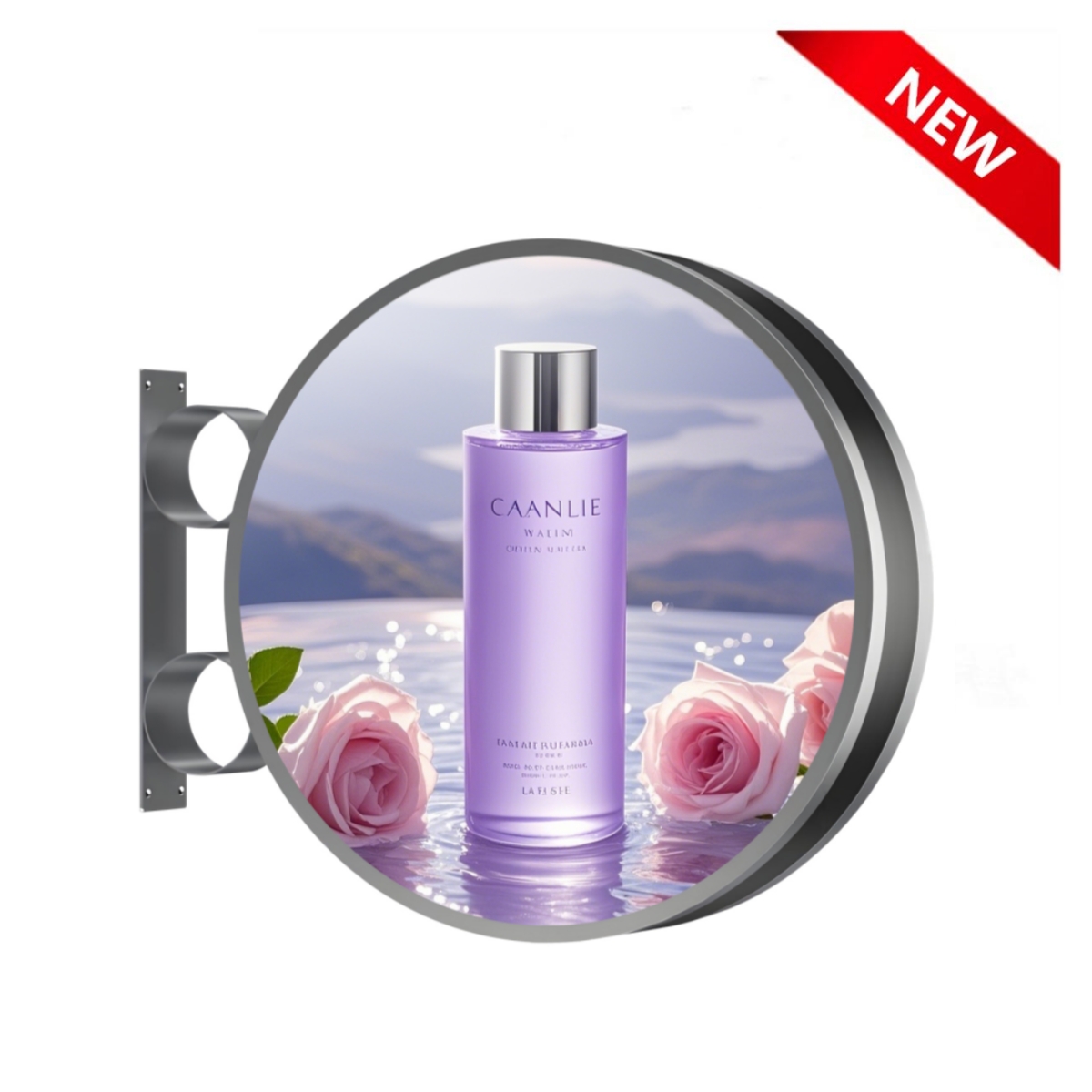 New Waterproof Double Screen Outdoor 3D Hologram Fan Advertising Display 